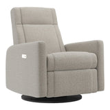 Grand Fauteuil Berçant et Pivotant Nelly avec Mécanisme Électrique - Breather Driftwood-Jaymar BB-JAM-525295BRET56-CLÉMENT
