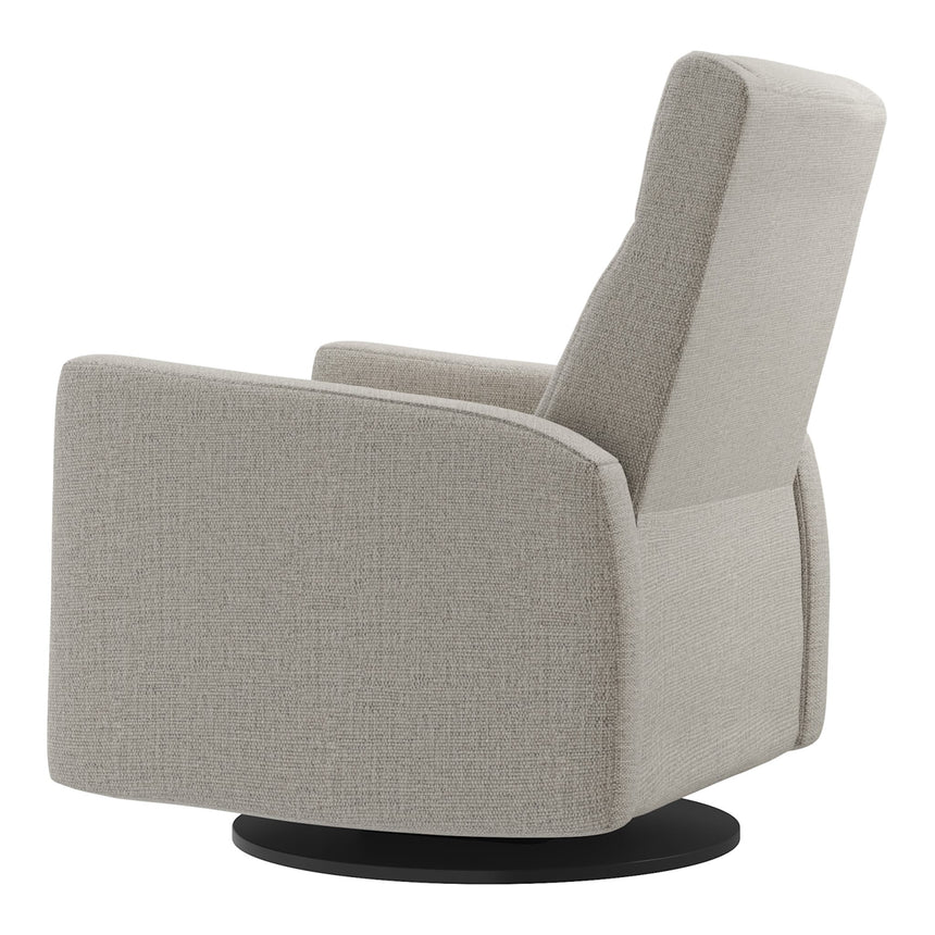 Grand Fauteuil Berçant et Pivotant Nelly avec Mécanisme Électrique - Breather Driftwood-Jaymar BB-JAM-525295BRET56-CLÉMENT