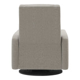 Grand Fauteuil Berçant et Pivotant Nelly avec Mécanisme Électrique - Breather Driftwood-Jaymar BB-JAM-525295BRET56-CLÉMENT