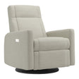 Grand Fauteuil Berçant et Pivotant Nelly avec Mécanisme Électrique - Como Sand-Jaymar BB-JAM-525295COMO20-CLÉMENT