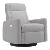 Grand Fauteuil Berçant et Pivotant Nelly avec Mécanisme Électrique - Como Dove Grey-Jaymar BB-JAM-525295COMO61-CLÉMENT
