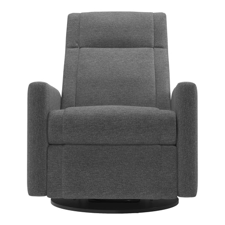 Grand Fauteuil Berçant et Pivotant Nelly avec Mécanisme Électrique - Nexus Charcoal-Jaymar BB-JAM-525295NEXU59-CLÉMENT