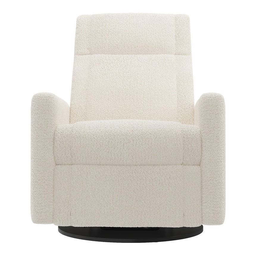 Grand Fauteuil Berçant et Pivotant Nelly avec Mécanisme Électrique - Puppy Pearl-Jaymar BB-JAM-525295PUPP11-CLÉMENT