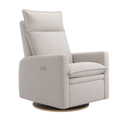 Fauteuil Berçant et Pivotant Arya - Arlo Pearl avec Mécanisme Électrique-Jaymar BB-JAM-526-ARLO-601-CLÉMENT