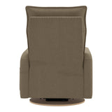 Grand Fauteuil Berçant et Pivotant Arya avec Mécanisme Électrique - Tissu Anti-tache Tessa Mocha-Jaymar BB-JAM-526-MOCHA606-CLÉMENT