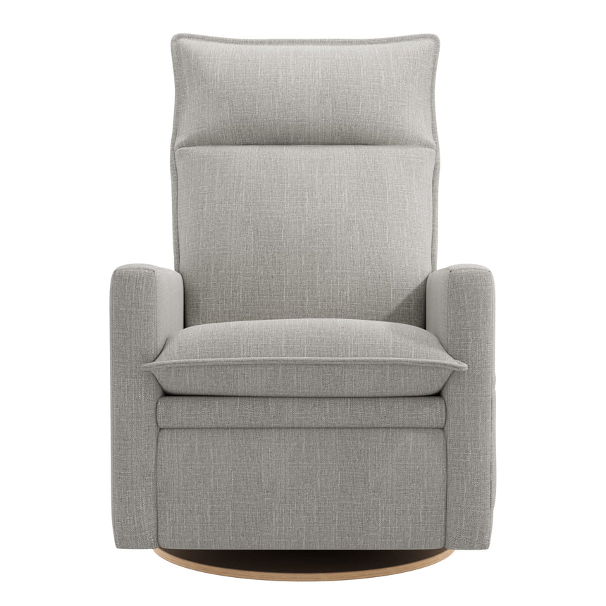 Fauteuil Berçant et Pivotant Arya - Nubia Silver avec Mécanisme Électrique-Jaymar BB-JAM-526-NUBIA-57-CLÉMENT