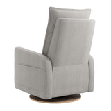 Fauteuil Berçant et Pivotant Arya - Nubia Silver avec Mécanisme Électrique-Jaymar BB-JAM-526-NUBIA-57-CLÉMENT