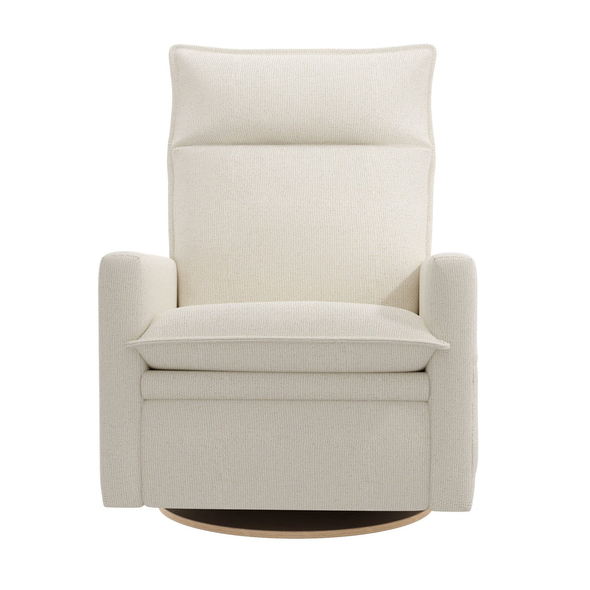 Grand Fauteuil Berçant et Pivotant Arya avec Mécanisme Électrique - Tissu Anti-tache Alta™ 10-Jaymar BB-JAM-526295ALTA10-CLÉMENT