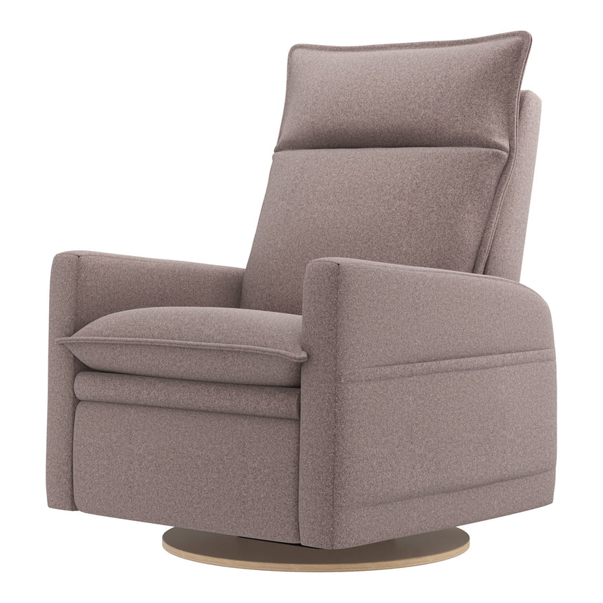 Grand Fauteuil Berçant et Pivotant Arya avec Mécanisme Électrique - Arlo Beige-Jaymar BB-JAM-526295ARLO96-CLÉMENT