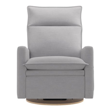 Grand Fauteuil Berçant et Pivotant Arya avec Mécanisme Électrique - Como Dove Grey-Jaymar BB-JAM-526295COMO61-CLÉMENT