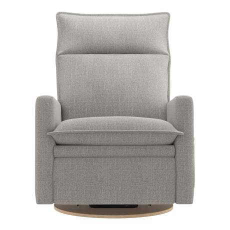 Grand Fauteuil Berçant et Pivotant Arya avec Mécanisme Électrique - Nubia Silver-Jaymar BB-JAM-526295NUBI57-CLÉMENT