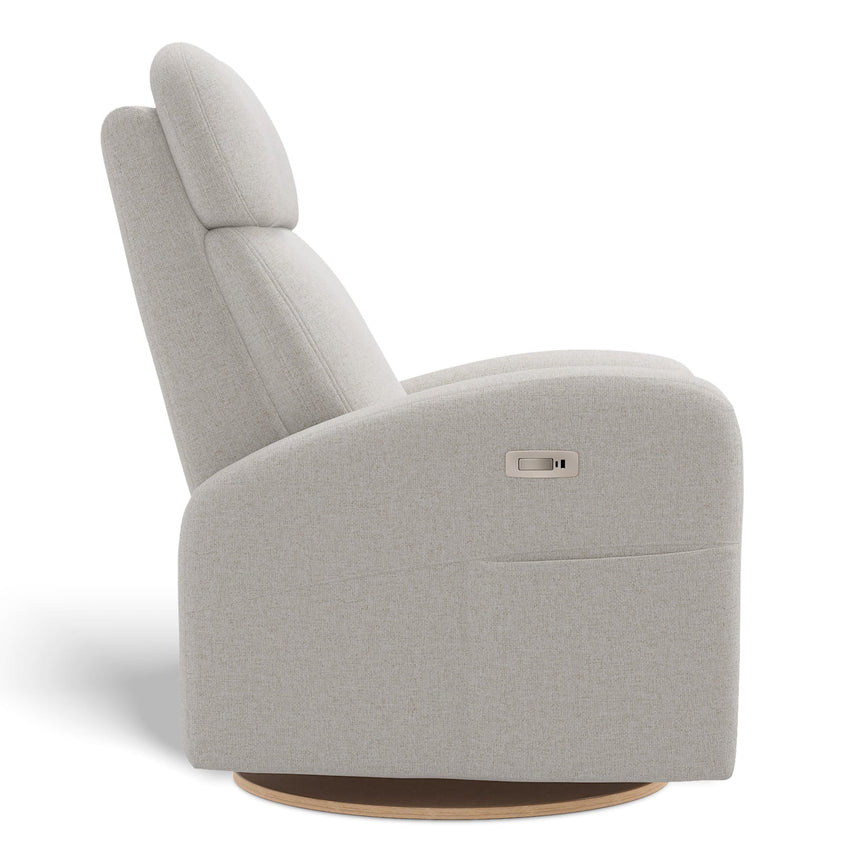 Fauteuil Berçant Inclinable Pivotant Hailey Alta™ 10 avec Mécanisme Électrique - Tissu Anti-tache Alta™ 10-Jaymar BB-JAM-527-ALTA-10-CLÉMENT