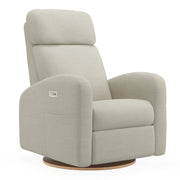 Fauteuil Berçant Inclinable Pivotant Hailey Como Sand avec Mécanisme Électrique-Jaymar BB-JAM-527-COMO-20-CLÉMENT