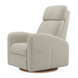 Fauteuil Berçant Inclinable Pivotant Hailey Como Sand avec Mécanisme Électrique-Jaymar BB-JAM-527-COMO-20-CLÉMENT