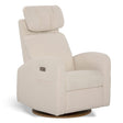 Fauteuil Berçant Inclinable Pivotant Hailey Henequen avec Mécanisme Électrique (Tissu anti-tache)-Jaymar BB-JAM-527-HENEQ-01-CLÉMENT