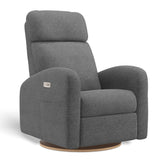 Fauteuil Berçant Inclinable Pivotant Hailey Nexus Charcoa avec Mécanisme Électrique-Jaymar BB-JAM-527-NEXUS-59-CLÉMENT