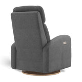 Fauteuil Berçant Inclinable Pivotant Hailey Nexus Charcoa avec Mécanisme Électrique-Jaymar BB-JAM-527-NEXUS-59-CLÉMENT