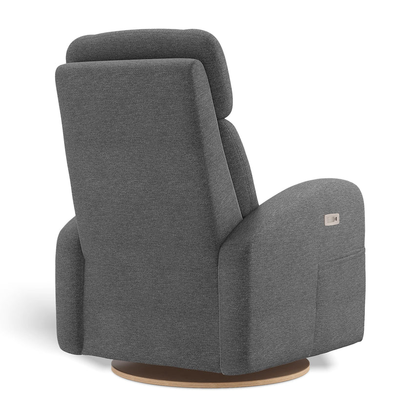Fauteuil Berçant Inclinable Pivotant Hailey Nexus Charcoa avec Mécanisme Électrique-Jaymar BB-JAM-527-NEXUS-59-CLÉMENT