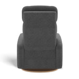 Fauteuil Berçant Inclinable Pivotant Hailey Nexus Charcoa avec Mécanisme Électrique-Jaymar BB-JAM-527-NEXUS-59-CLÉMENT