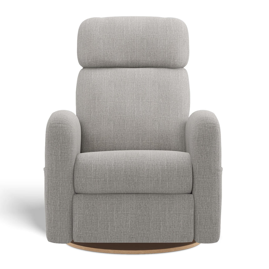 Fauteuil Berçant Inclinable Pivotant Hailey Nubia Silver avec Mécanisme Électrique-Jaymar BB-JAM-527-NUBIA-57-CLÉMENT
