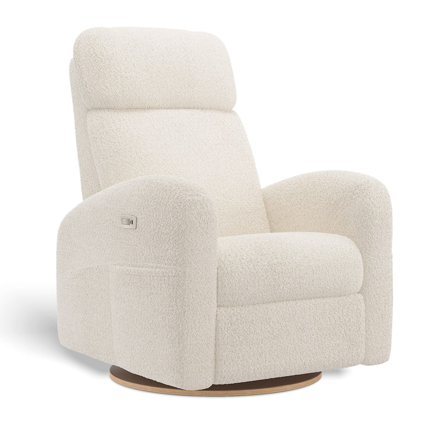 Fauteuil Berçant Inclinable Pivotant Hailey Puppy Pearl avec Mécanisme Électrique-Jaymar BB-JAM-527-PUPPY-11-CLÉMENT
