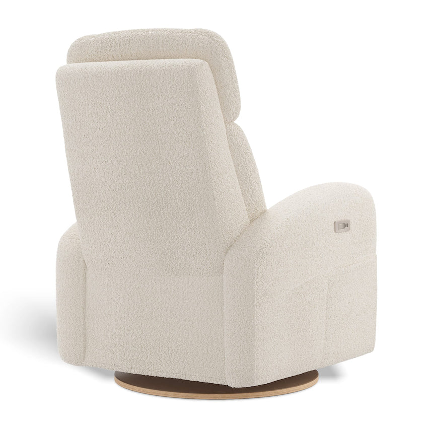 Fauteuil Berçant Inclinable Pivotant Hailey Puppy Pearl avec Mécanisme Électrique-Jaymar BB-JAM-527-PUPPY-11-CLÉMENT