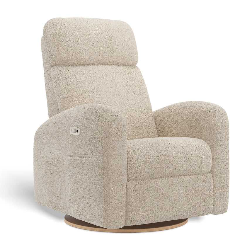 Fauteuil Berçant Inclinable Pivotant Hailey Puppy Sand avec Mécanisme Électrique-Jaymar BB-JAM-527-PUPPY-14-CLÉMENT