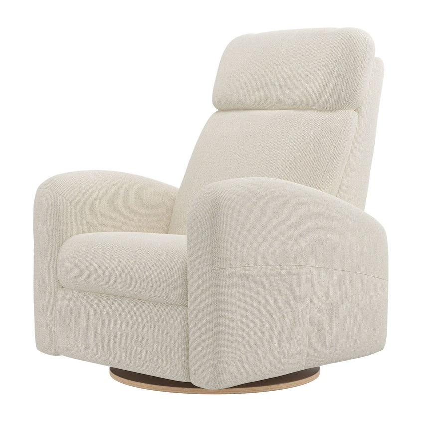 Grand Fauteuil Berçant Inclinable Pivotant Hailey avec Mécanisme Électrique - Tissu Anti-tache Alta™ 10-Jaymar BB-JAM-527295ALTA10-CLÉMENT