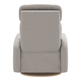 Grand Fauteuil Berçant Inclinable Pivotant Hailey avec Mécanisme Électrique - Arlo Heather Pearl-Jaymar BB-JAM-527295ARL601-CLÉMENT