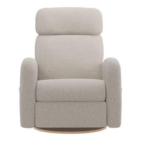 Grand Fauteuil Berçant Inclinable Pivotant Hailey avec Mécanisme Électrique - Beyond Sheep Vanilla-Jaymar BB-JAM-527295BEYO11-CLÉMENT