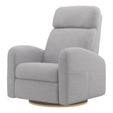 Grand Fauteuil Berçant Inclinable Pivotant Hailey avec Mécanisme Électrique - Como Dove Grey-Jaymar BB-JAM-527295COMO61-CLÉMENT