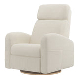 Grand Fauteuil Berçant Inclinable Pivotant Hailey avec Mécanisme Électrique - Henequen (Tissu anti-tache)-Jaymar BB-JAM-527295HENE01-CLÉMENT