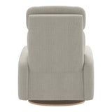 Grand Fauteuil Berçant Inclinable Pivotant Hailey avec Mécanisme Électrique - Nubia Ivoire-Jaymar BB-JAM-527295NUBI01-CLÉMENT