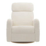 Grand Fauteuil Berçant Inclinable Pivotant Hailey avec Mécanisme Électrique - Puppy Pearl-Jaymar BB-JAM-527295PUPP11-CLÉMENT