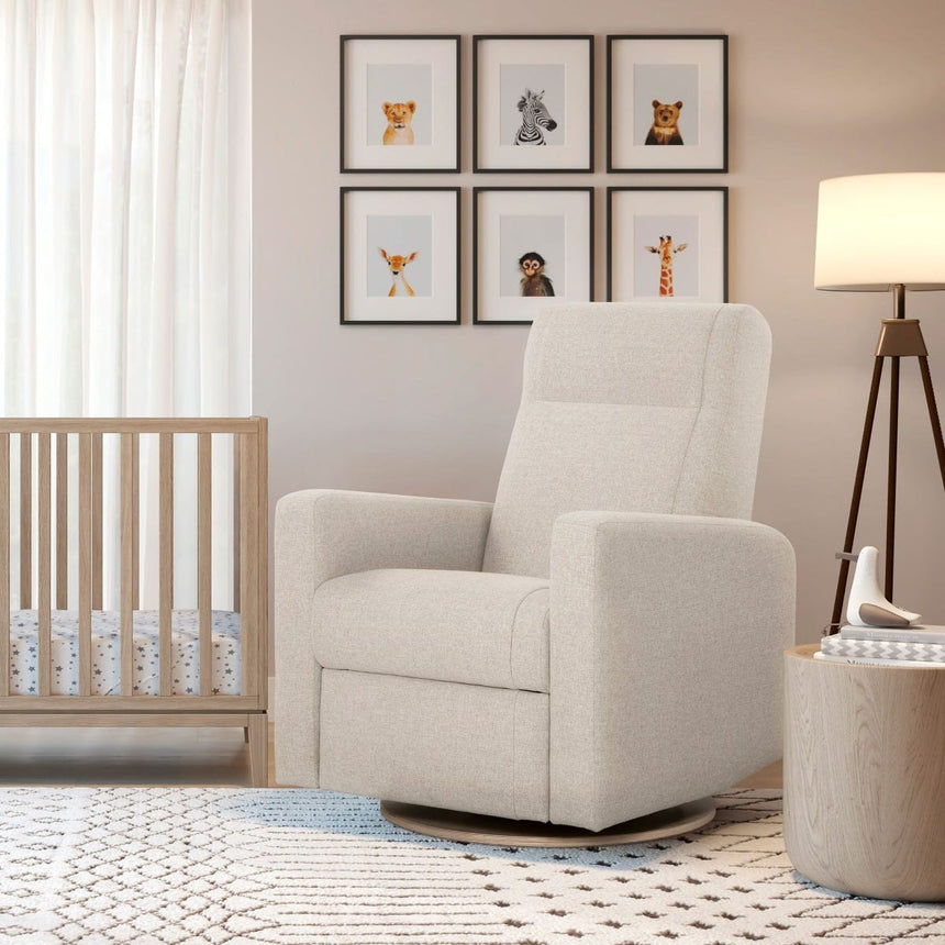 Fauteuil Berçant et Pivotant Nelly - Tissu Anti-tache Alta™ 10-Jaymar BB-JAM-521-ALTA-10-CLÉMENT