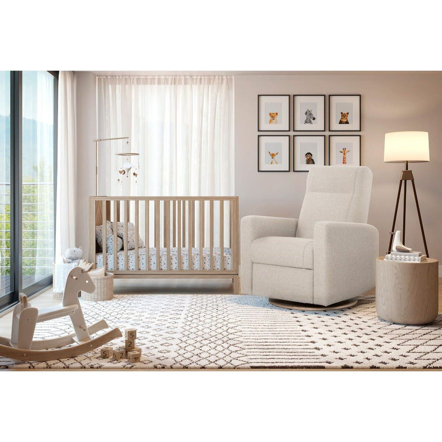 Fauteuil Berçant et Pivotant Nelly - Tissu Anti-tache Alta™ 10-Jaymar BB-JAM-521-ALTA-10-CLÉMENT