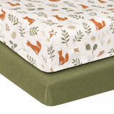 Drap Contour (2) pour Lit de Bébé - Renard-Simmons-JAS-24100-CLÉMENT