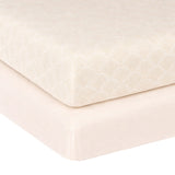 Drap Contour (2) pour Lit de Bébé - Taupe-Simmons-JAS-24115-CLÉMENT