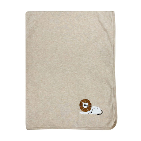 Couverture Lion Taupe-Simmons-JAS-39255-CLÉMENT