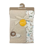 Couverture Lion Taupe-Simmons-JAS-39255-CLÉMENT