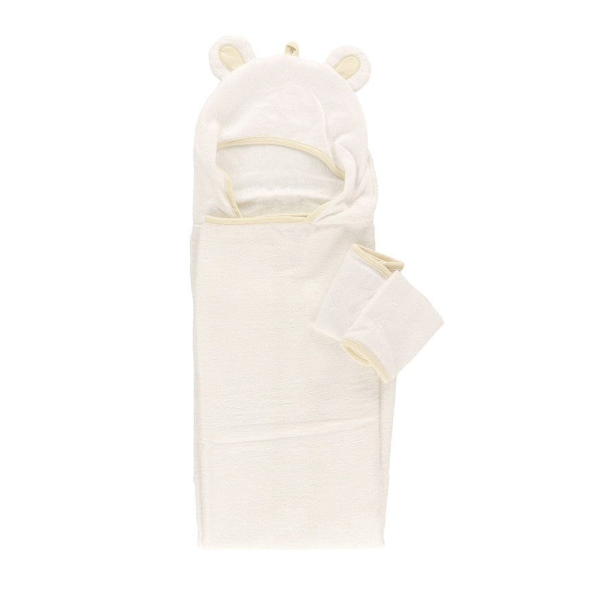 Ensemble Serviette à Capuchon - Ivoire-Simmons-JAS-59150-CLÉMENT