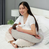 Coussin d'Allaitement Mousseline Coconut Milk-Jasxtek-JAS-59800-CLÉMENT