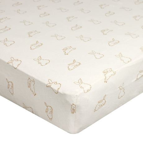 Drap Contour pour Lit de Bébé - Lapins-Origami Maison-JAS-DRAPCONBUNNI-CLÉMENT