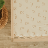 Drap Contour pour Lit de Bébé - Lapins-Origami Maison-JAS-DRAPCONBUNNI-CLÉMENT