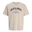 T-shirt Logo Denver 8-16ans-Jack & Jones-Ivoire-8-JCJ-12299556-MOO-CLÉMENT