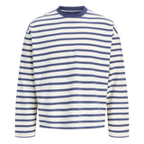 T-shirt Norrebro Rayé 8-16ans-Jack & Jones-Marine-8-JCJ-12301381-CLÉMENT