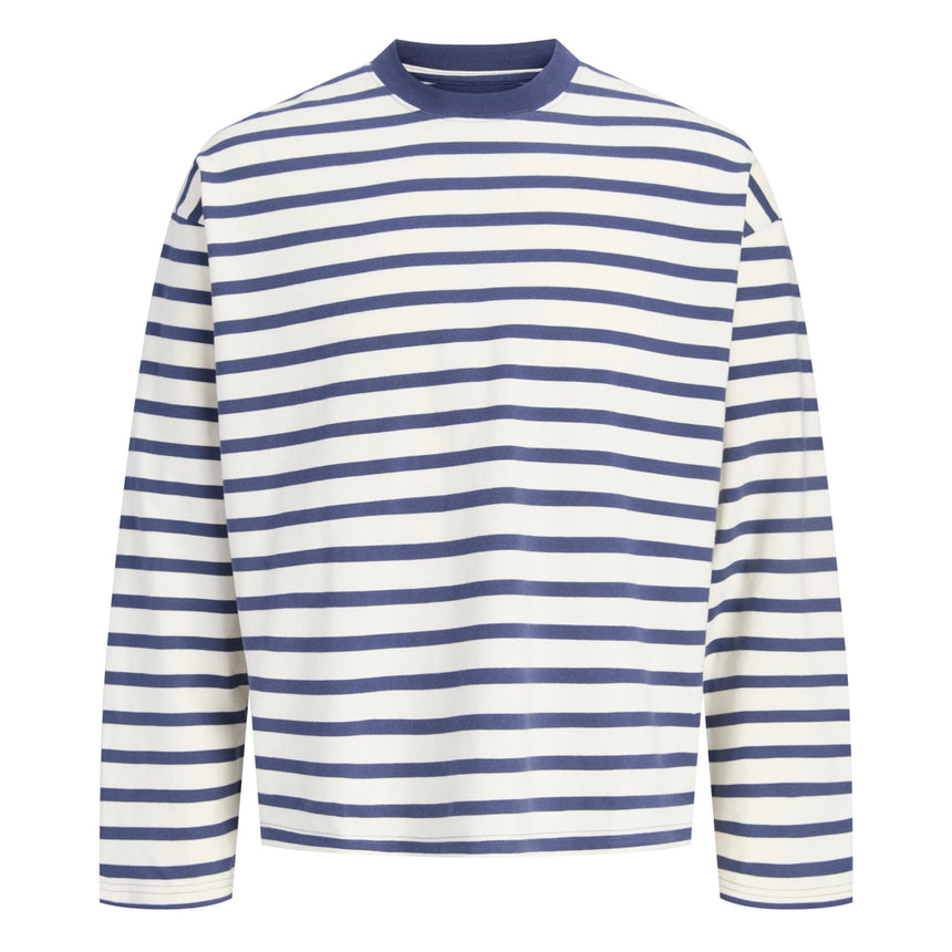 T-shirt Norrebro Rayé 8-16ans-Jack & Jones-Marine-8-JCJ-12301381-CLÉMENT