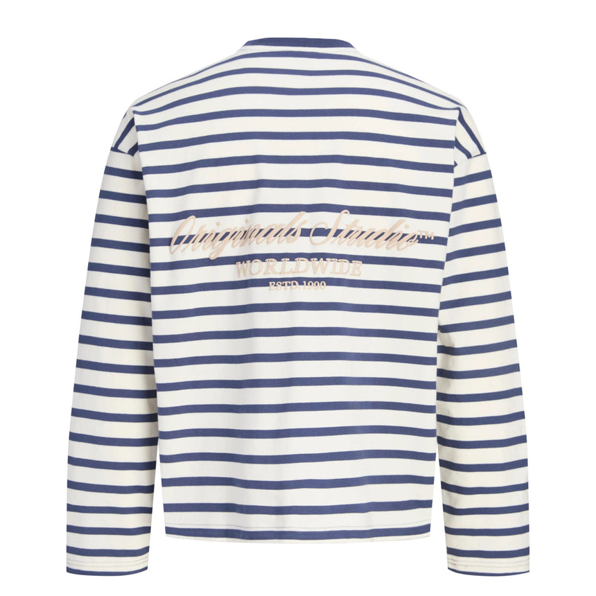 T-shirt Norrebro Rayé 8-16ans-Jack & Jones-JCJ-12301381-CLÉMENT