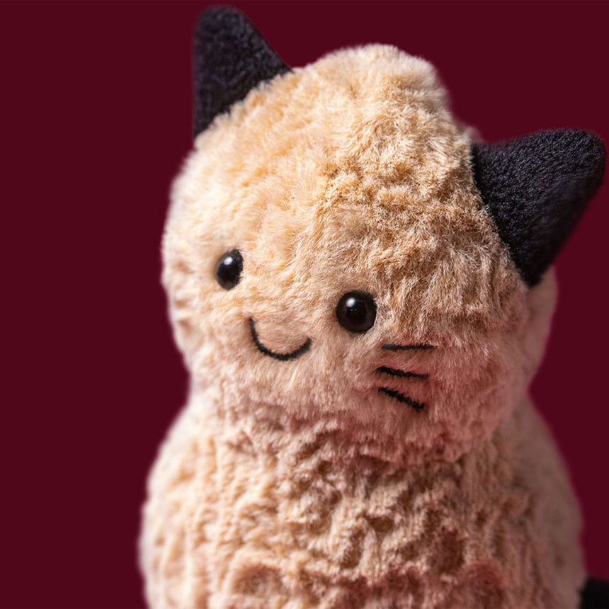 Amusante Cacahuète Chat-Jellycat-JLC-A6PCT-CLÉMENT