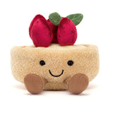Tarte Aux Fraises Fleurette Amusante-Jellycat-JLC-A6TAF-CLÉMENT
